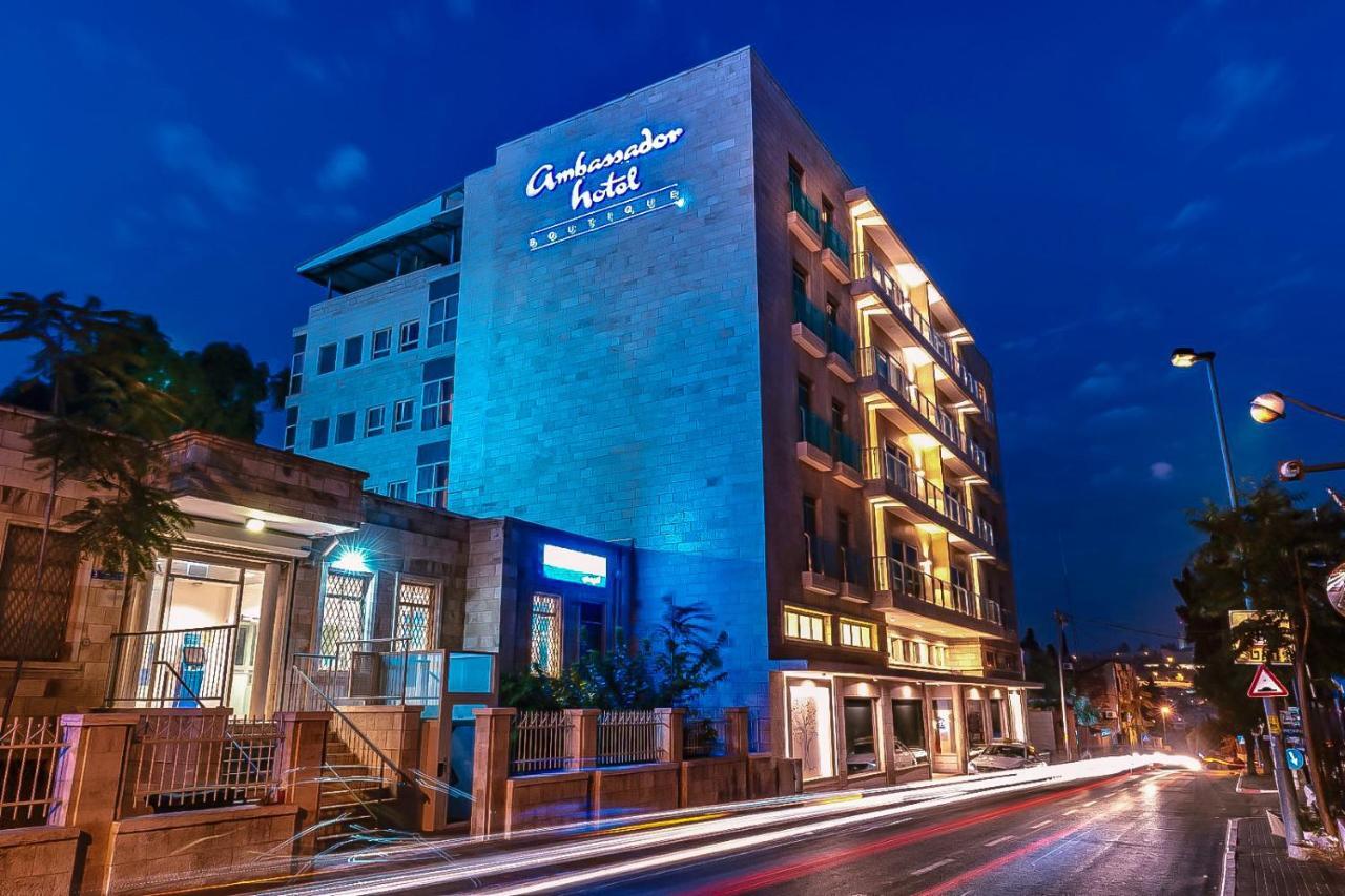 Ambassador Boutique Hotel Jerusalém Exterior foto